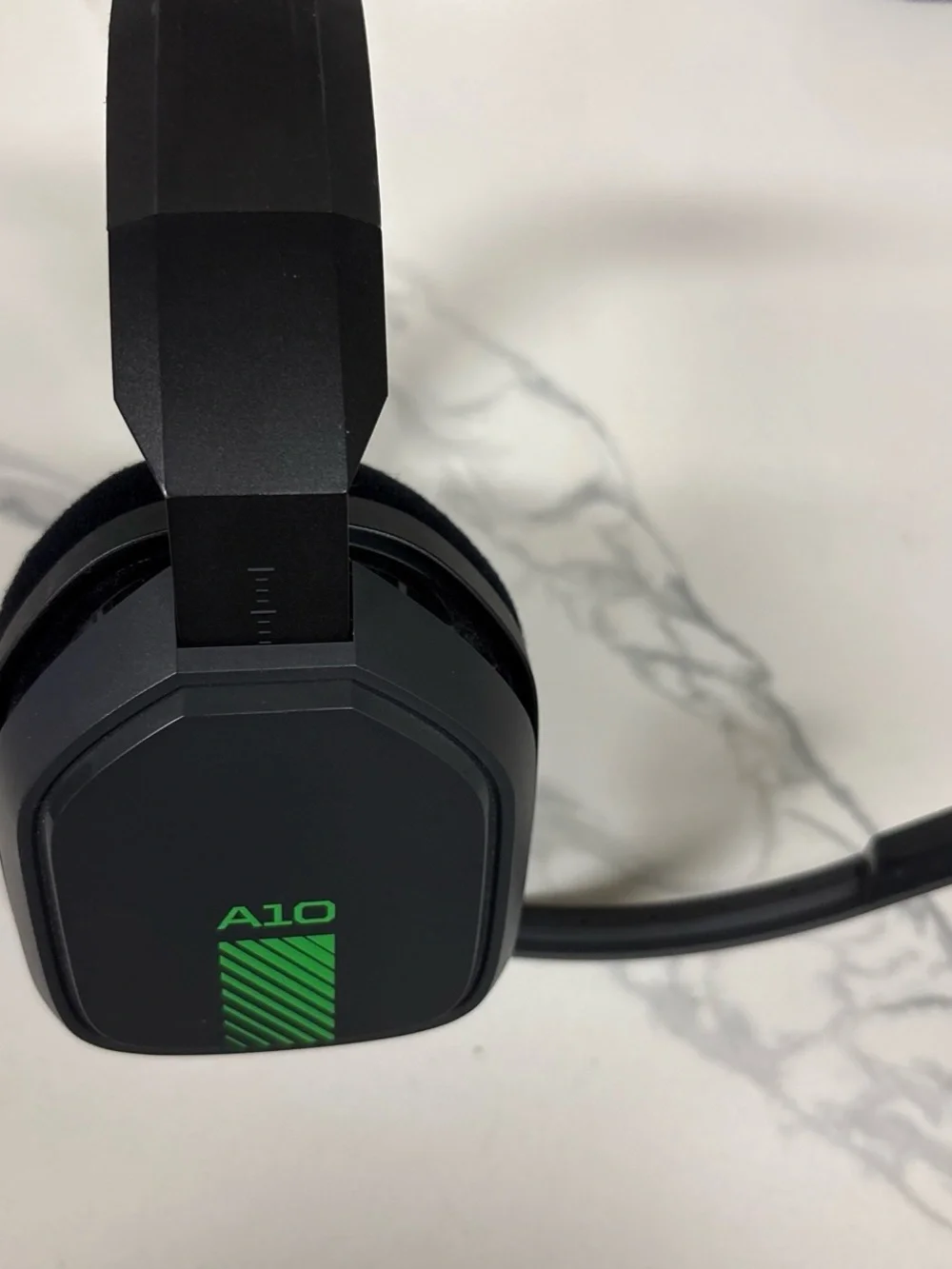 Astro A10 Gaming Headset - Black with Green Accents